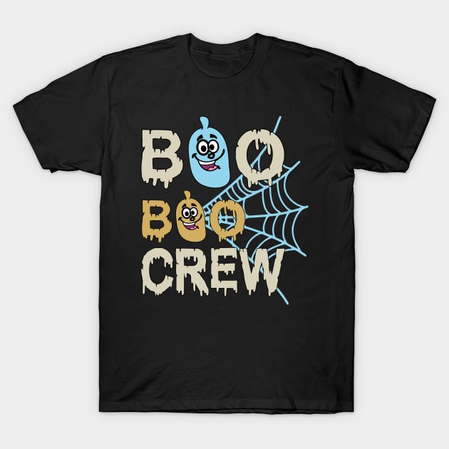 Boo Boo Crew Nurse Shirts Halloween Nurse Shirts for Women T-Shirt by mo designs 95